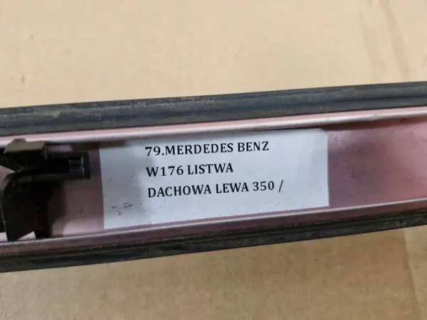 Mercedes-Benz W176 vasen kattolista OEM HG654F6GHUI image 8