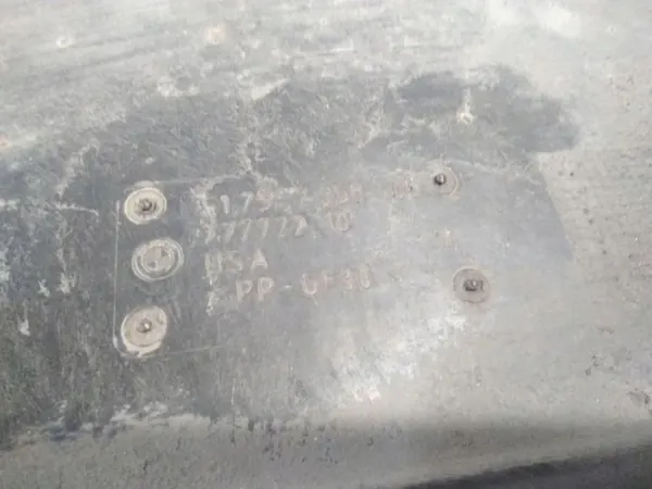 Bakre Underkörningsskydd Vänster BMW X5 E70 image 3