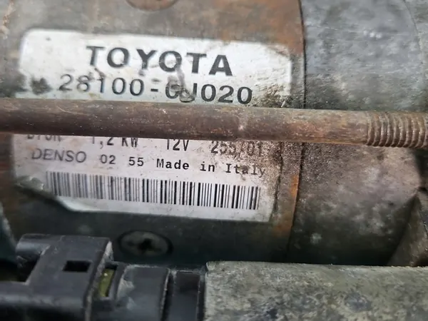 Motor de arranque Toyota Yaris I 1.0 VVTI 28100-0J020 image 5