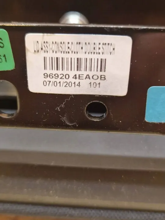 Reposabrazos consola Nissan Qashqai OEM 969204EA0B image 4