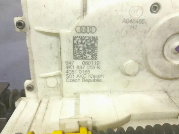 AUDI A6 C8 Vorderes Linkes Türschloss 9 Pins EU 4K1837015K image 8