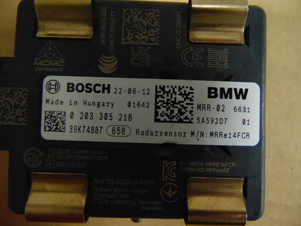 RADARSENSOR ACC BMW G20 G21 G01 G05 5A592D7 image 3
