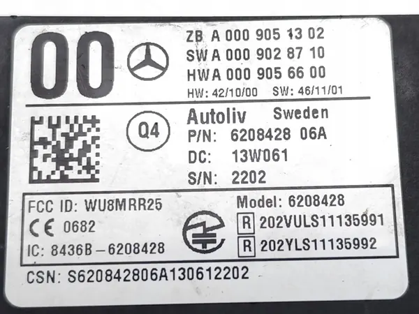 Radar Mercedes-Benz A-Class 2013 Diesel A0009051302 image 7