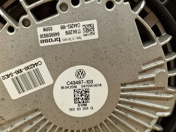 VW Transporter T6 Kylarrubrik 2015-2020 image 3