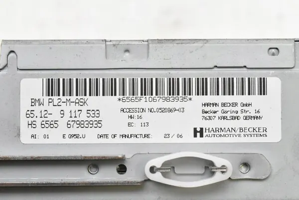 Navigaatiolukija 9117533 BMW E90 E91 04-10 image 9
