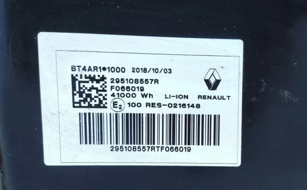 Batería de tracción OEM 295108557R 41kWh para Renault Zoe I image 8