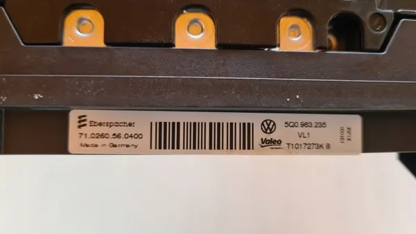 Elvärme OEM 5Q0963235 för VW Golf VII Touran image 4