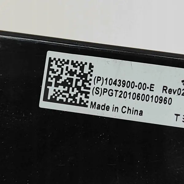 Komfortmodul TESLA 104390000E 0.0L elektrisk 2017 image 4