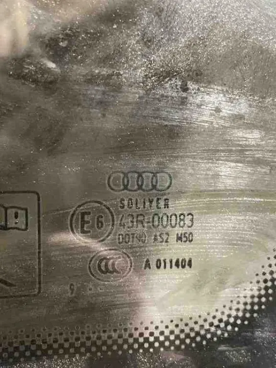 Käytetty Audi OE takalasio oikea OEM 43R00083 image 6