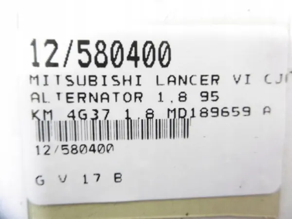 Alternador Mitsubishi Lancer VI MD189659 image 8