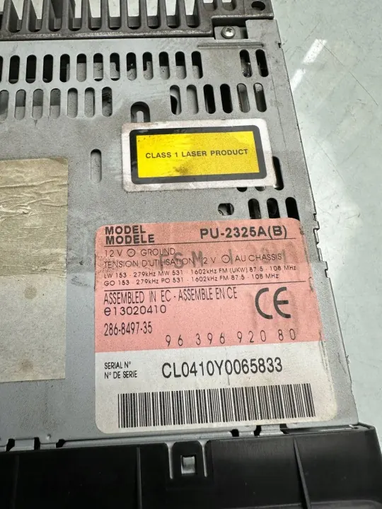 Peugeot 206 multimedieenhet ram OEM 286849735 image 6
