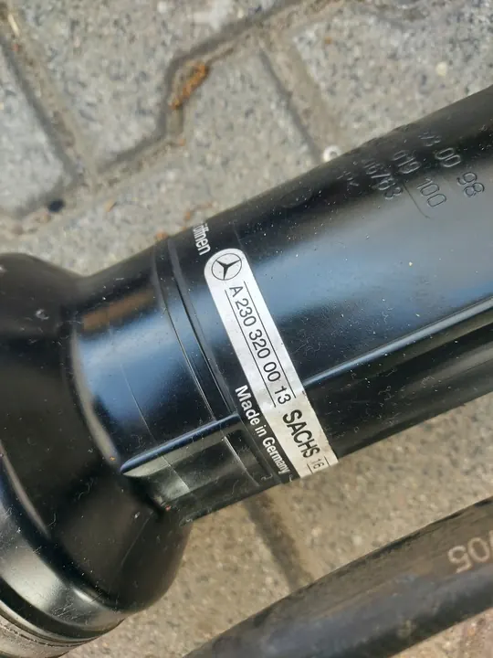 Fram Höger Stötdämpare Mercedes SL R230 image 5