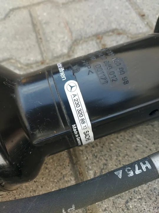 Fram Höger Stötdämpare Mercedes SL R230 image 6