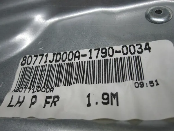Elevador de janela dianteiro esquerdo Nissan Qashqai I J10 Lift 80771JD00A image 3