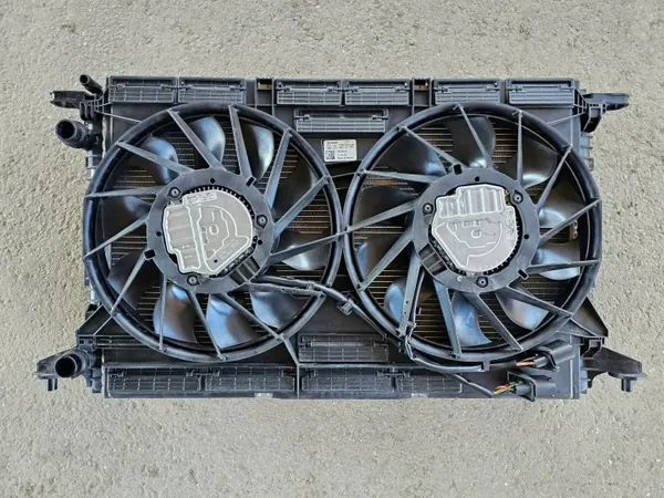 Kylarfläkt Set OEM 80A145804A Audi Q5 2.0 TDI image 2