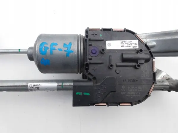 Wischermotor Mechanismus VW Golf VII Vorderseite image 3