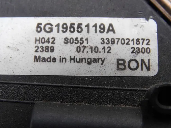 Wischermotor Mechanismus VW Golf VII Vorderseite image 6