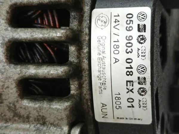 ALTERNATOR 3.0 TDI Audi A6 III (2004-2011) C6 image 4