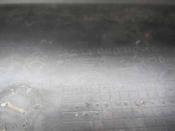 MERCEDES E 211 W211 Lift 2006-2008 Voorbumper OEM image 8