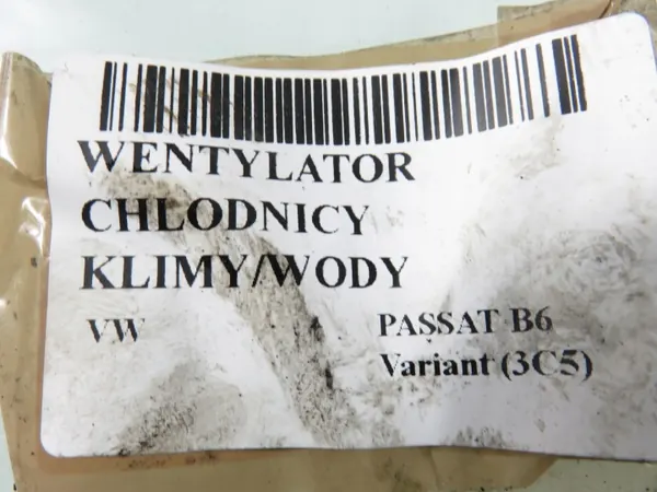 Gebruikte VW radiatorventilator OEM 1K0121223 image 5