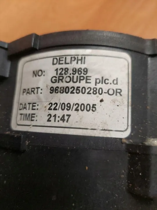 OEM 9680250280 Liukuoven Avainmekanismi Oikea image 4