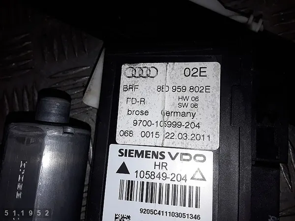 Raamregelaar Seat Exeo 2009 8e0839462c image 2