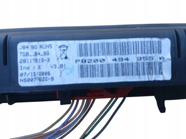 Renault Scenic II Dashboard OEM 8200494955A image 5