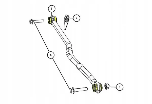 JWJKKPL1 Polyuretanbussningar för Jeep Wrangler JK 2007-2018 image 7
