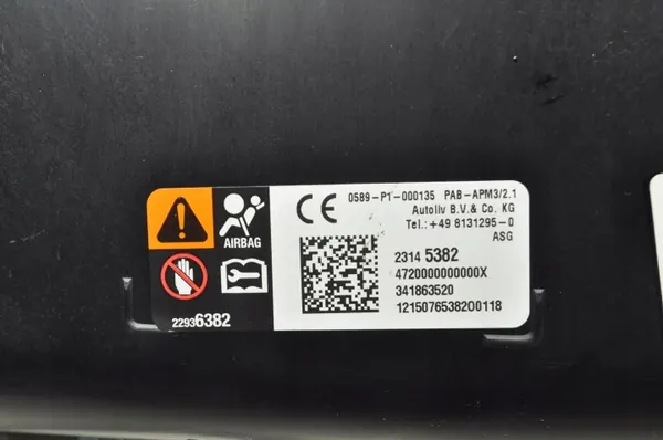 Airbag passageiro Opel OE 23145382 - Usado image 4