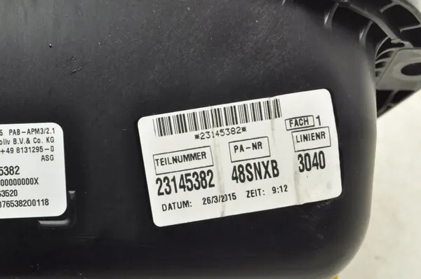 Airbag passageiro Opel OE 23145382 - Usado image 6