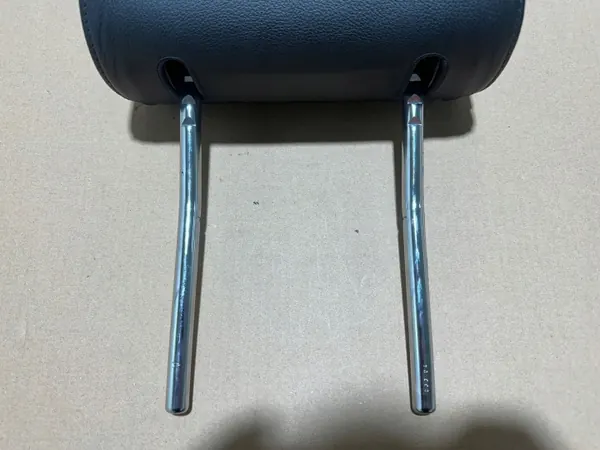Fahrersitz Kopfstütze Audi A6 C6 OEM CGL6 Schwarz Leder image 3
