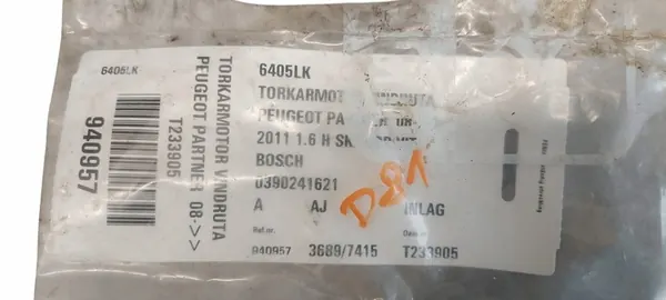 PEUGEOT PARTNER Scheibenwischermotor 6405LK image 3