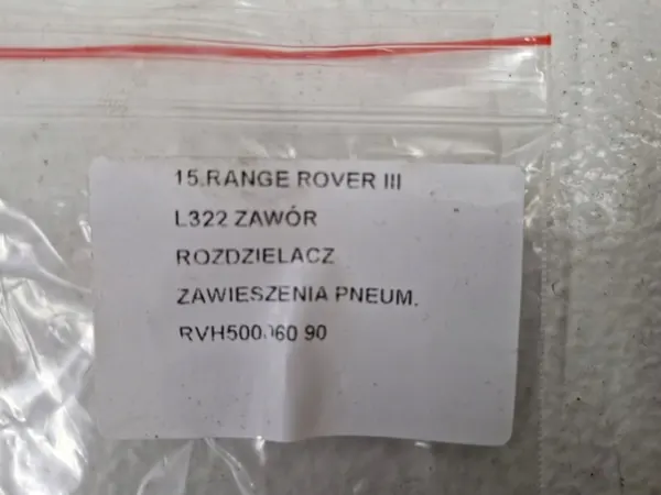 Soupape suspension air OEM RVH500060 pour Range Rover L322 image 6