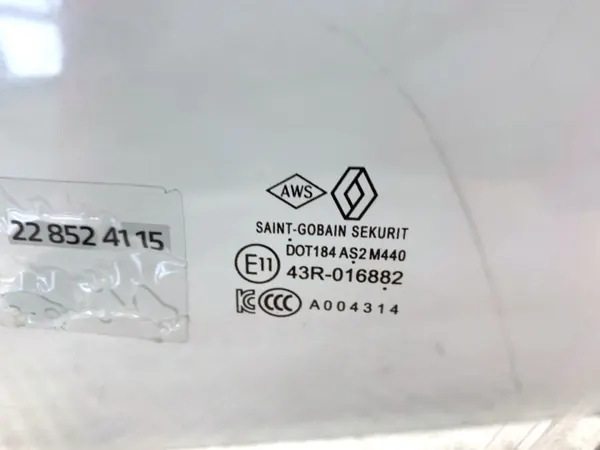 Vidro dianteiro esquerdo OEM LORK-2148-145217 Renault Arkana image 3