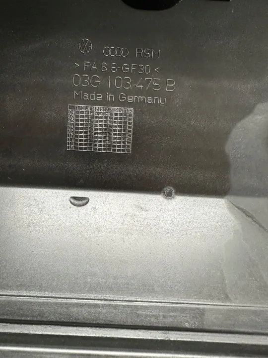 Klepdeksel Audi A4 B7 OEM 03G103469B - Gebruikt image 3