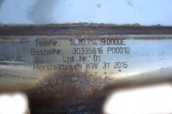 Silencieux central Audi Q7 OEM bt-cars-22304 Occasion image 3