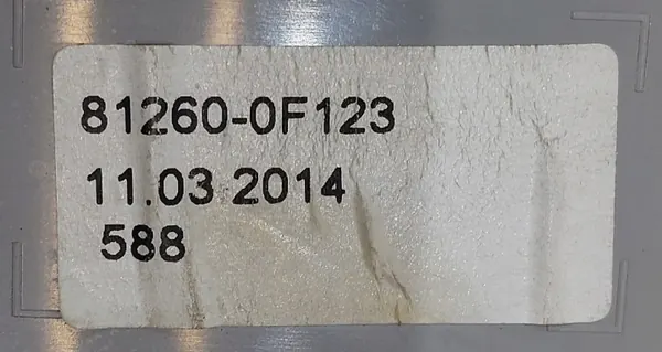 OEM 81260-0F123 Luz Techo Cabina para Toyota Verso image 5