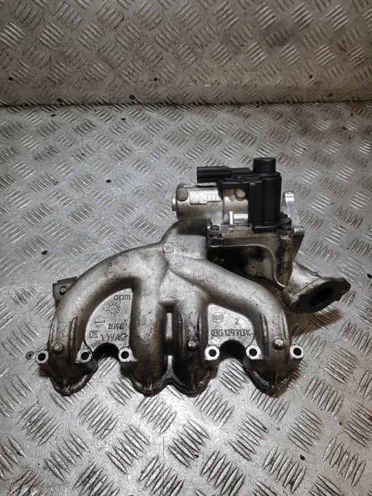 AGR-Ventil mit Saugrohr VW Golf 5 03G129637A image 4