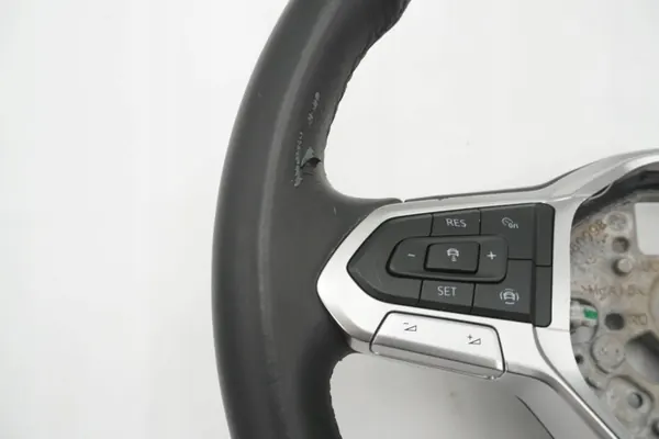 Volante de Cuero Multifunción Usado OEM 2G0419089D image 3