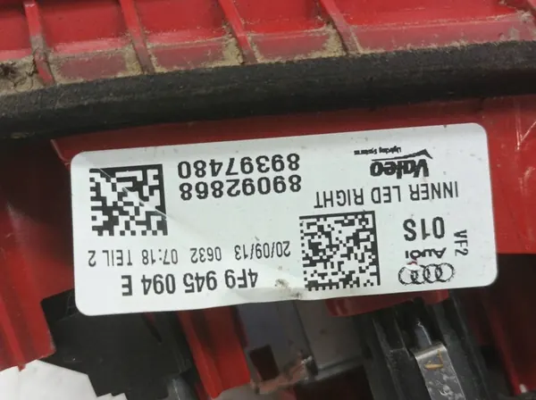 Luz Trasera Derecha Audi A6 III (2004-2011) C6 OEM 4F9945094E image 5