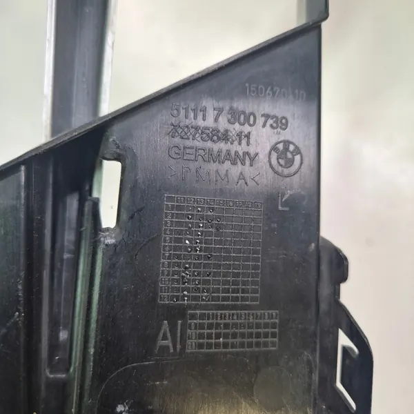 Griglia paraurti sinistra BMW 3 (F30/F31/F35/F80) 2011-2015 51117300739 image 6