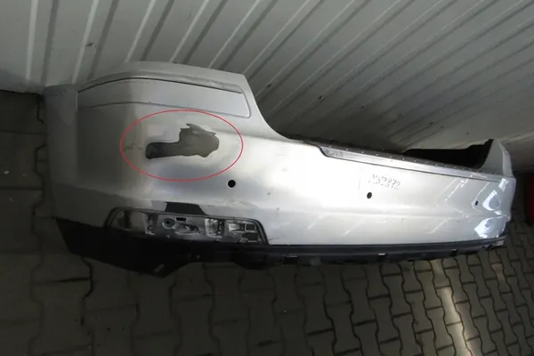 Parachoques trasero MERCEDES GL 164 W164 LIFT 09-12 A1648859125 image 3