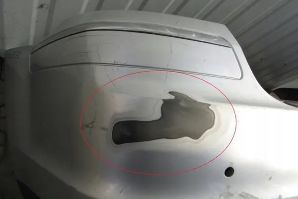 Parachoques trasero MERCEDES GL 164 W164 LIFT 09-12 A1648859125 image 7