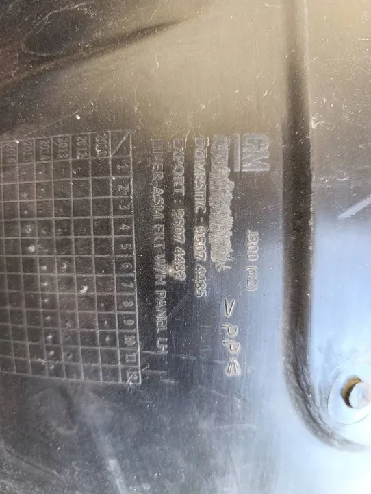 Passaruota anteriore sinistro Chevrolet Cruze 95074485 image 7