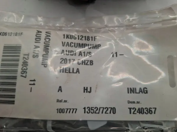 Bomba de vácuo Audi OEM 1K0612181F - Usada image 4