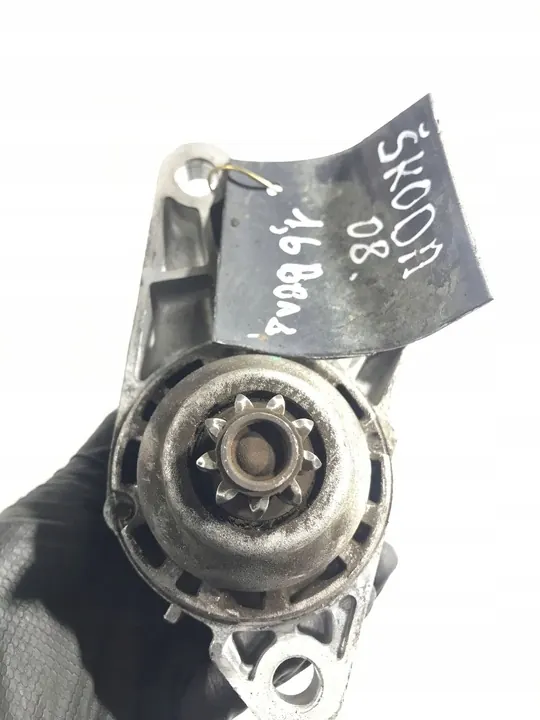 Motor de arranque SKODA ROOMSTER 1.4L 2008 02T911024B image 3