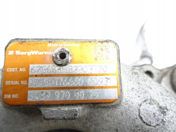 Nissan OE 54399700070 Turbokompressor - Begagnad image 9