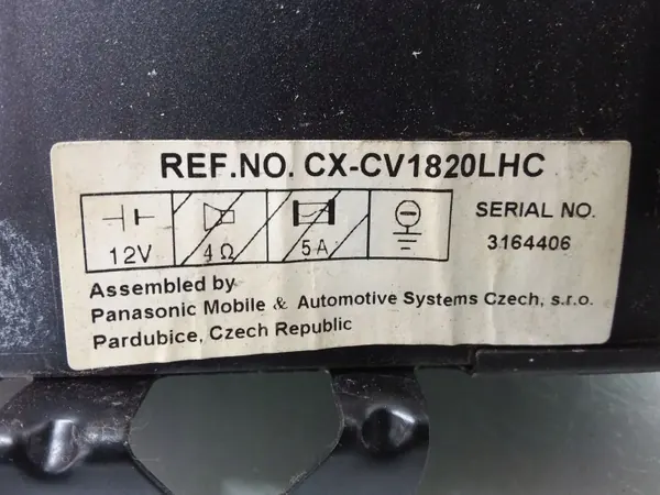 Mudador CD usado OEM cx-cv1820lhc para VW T5 Multivan image 5