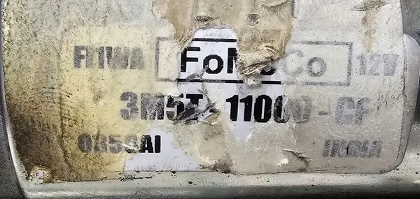 Motor de arranque FORD / MAZDA / VOLVO 1.6 TDCi - 3M5T-11000-CF image 2