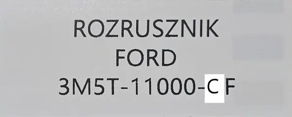Motor de arranque FORD / MAZDA / VOLVO 1.6 TDCi - 3M5T-11000-CF image 5